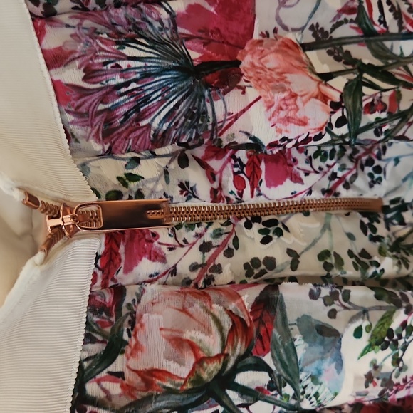 Ted baker floral skirt with pockets - Picture 5 of 8